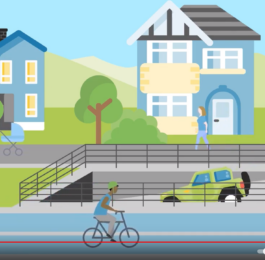 Eine Aufnahme aus dem animierten Kurz-Video Platzgewinn fürs Klima