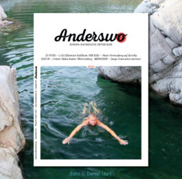 Das Cover des Magazins Anderswo