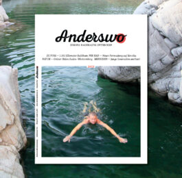 Das Cover des Magazins Anderswo
